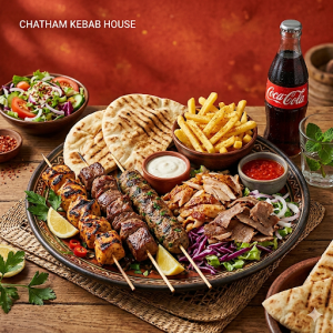 Family Meal Kebab Platter in Chatham