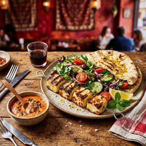 Halloumi Kebab in Chatham | Vegetarian Kebab – Chatham Kebab House